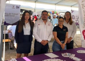 Participa STPS en jornadas asistenciales del DIF Tamaulipas, reafirmando compromiso de un gobierno humanista y cercano a la gente