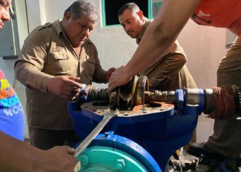 COMAPA Victoria informa a la ciudadanía que han concluido exitosamente los trabajos de reparación del equipo de bombeo en la Planta Potabilizadora.
