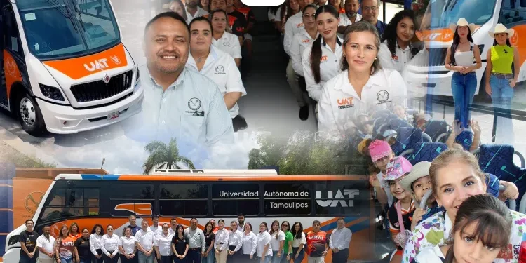Entrega la UAT nuevas unidades para el transporte gratuito de sus estudiantes