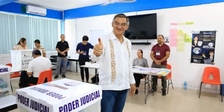 En Tamaulipas se desarrolla una jornada electoral en paz: Américo