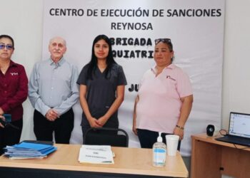 Reciben PPLs en CEDES Reynosa atención psiquiátrica gratuita