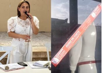 Por morosa. Exhiben a diputada federal Casandra de los Santos Flores por no pagar el agua a COMAPA