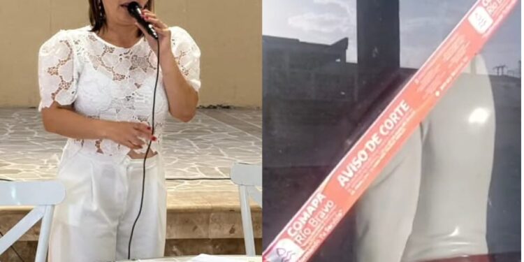 Por morosa. Exhiben a diputada federal Casandra de los Santos Flores por no pagar el agua a COMAPA