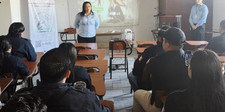 Derechos Humanos capacita a policías de Tamaulipas para erradicar la tortura