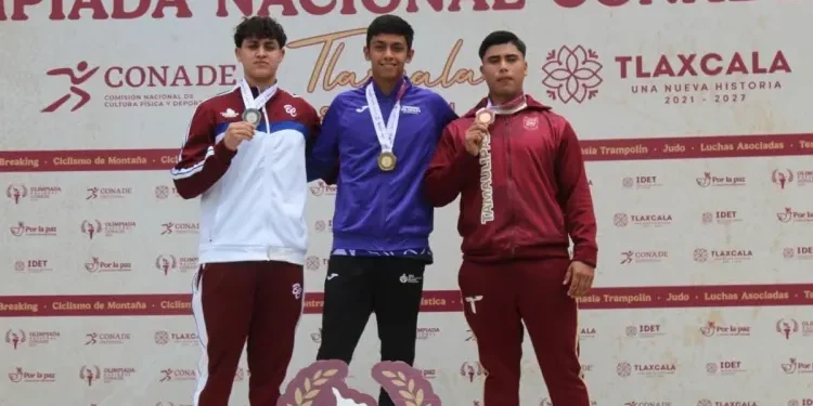 Suma Tamaulipas medalla de bronce en atletismo de Olimpiada Nacional