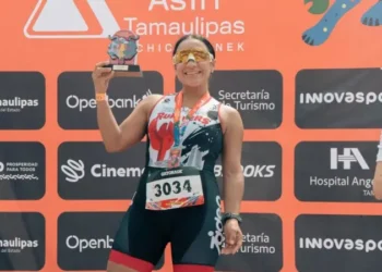 Gaby Díaz conquista el Duatlón Astri Tamaulipas 2025