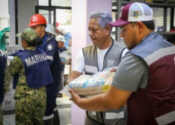 Se suma DIF Tamaulipas a la ayuda humanitaria en zonas afectadas por lluvias e inundaciones
