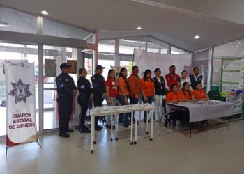 Participa Guardia Estatal de Género en campaña permanente para erradicar violencia contra niñas, adolescentes y mujeres