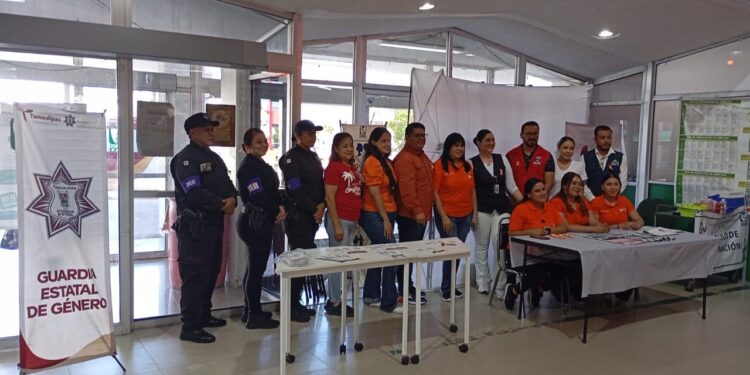 Participa Guardia Estatal de Género en campaña permanente para erradicar violencia contra niñas, adolescentes y mujeres