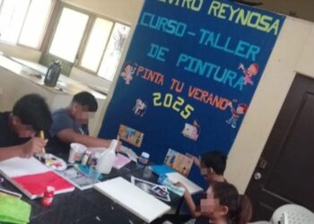 Fomenta SSPT cultura de paz a niñas y niños a través del taller “Pinta tu verano”