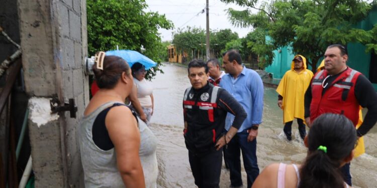 Acciones de prevención dejan saldo blanco en Victoria durante lluvias.