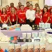 Recibe DIF Victoria equipo médico de cadena comercial OXXO.