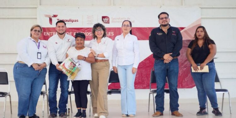 Lleva SEBIEN apoyos sociales y cultura a Río Bravo