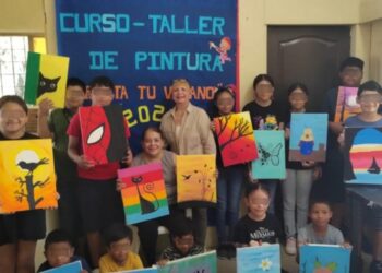 Previene SSPT el delito en NNA a través de talleres artísticos