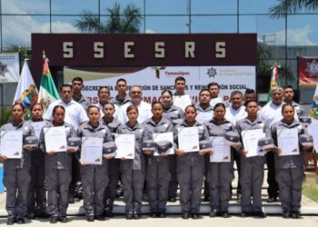 Reconoce SSPT a egresados del Curso de Formación Inicial para Policía Penitenciaria