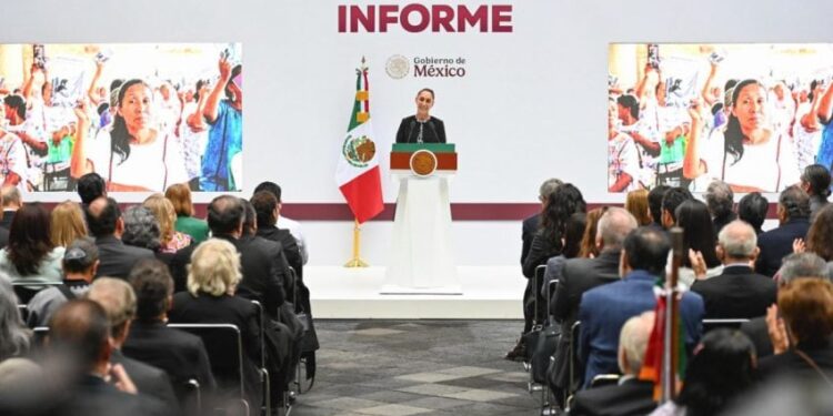 Asiste Américo al Primer Informe de la presidenta Claudia Sheinbaum