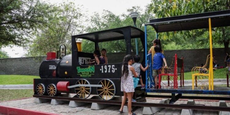 Parque Tamatán se renueva; más espacios, fuente interactiva y zona para mascotas