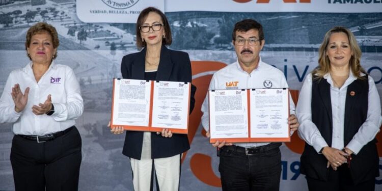 Firman DIF Tamaulipas y UAT convenio para fortalecer el proyecto de estufas ecológicas en comunidades rurales