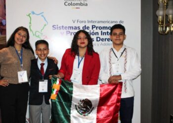 Destaca Tamaulipas en foro internacional sobre derechos de la niñez y adolescencia en Colombia