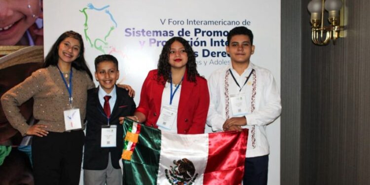 Destaca Tamaulipas en foro internacional sobre derechos de la niñez y adolescencia en Colombia