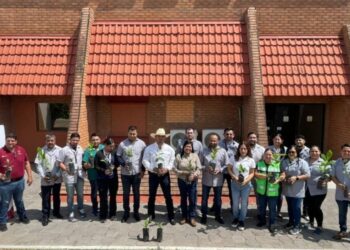 Entrega Secretaría de Desarrollo Rural de Tamaulipas 300 plantas para reforestación de áreas verdes