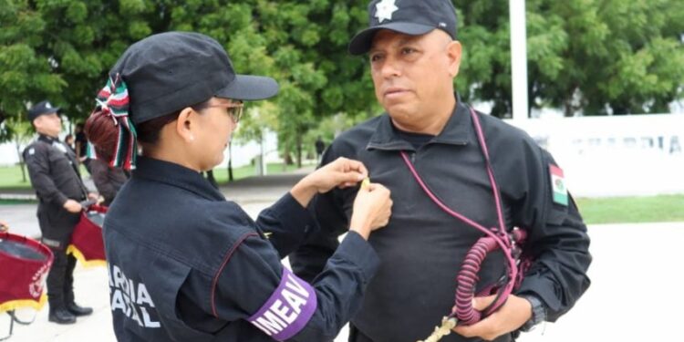 Sensibiliza Guardia Estatal de Género a personal de la SSPT y a la ciudadanía sobre la prevención del suicidio