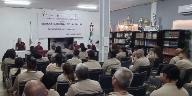 Promueve CEDES Reynosa la prevención del suicidio con plática y actividades deportivas