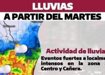 Zona de inestabilidad generará lluvias en Tamaulipas del martes al sábado: Coordinación de Protección Civil