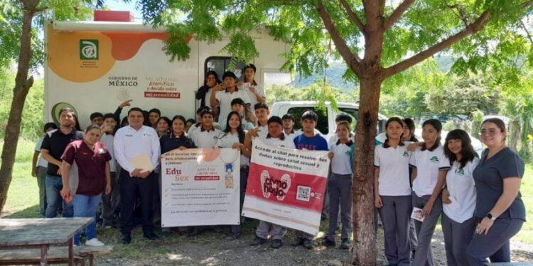 Imparte INJUVE conferencia “Los Derechos Sexuales de las y los Adolescentes y Jóvenes” en Telebachillerato Comunitario 018 de El Mante