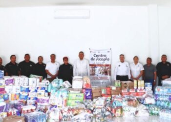 Se suma SSPT a colecta en apoyo a familias afectadas por inundaciones en Tamaulipas y Veracruz