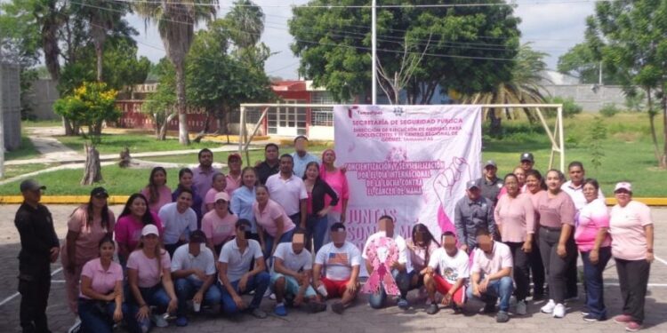 Adolescentes en conflicto con la Ley Penal conmemoran Mes Rosa con cultura y deporte