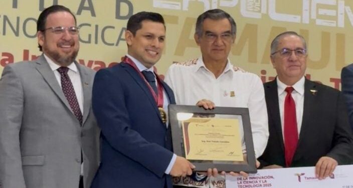 Reconoce UTM a docente por ganar Premio Estatal de Innovación, Ciencia y Tecnología 2025
