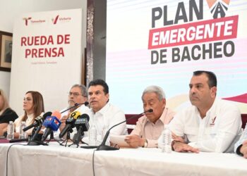 Destina Ayuntamiento 10 millones de pesos al Plan Emergente de Bacheo.