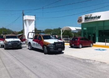 Tiene Guardia Estatal vigilancia permanente en instituciones bancarias