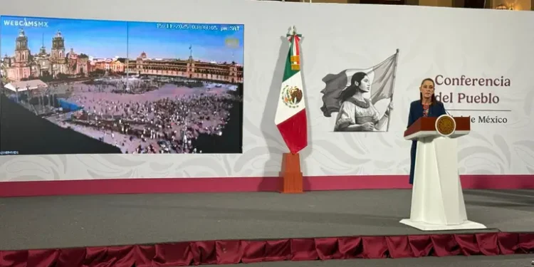 “No Vamos a Caer en la Provocación”: Sheinbaum por Violencia en Marcha de la Generación Z