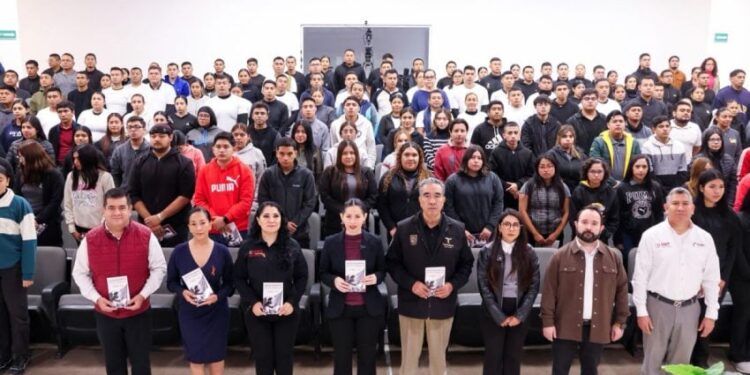 Brinda IMT Plática “Mujeres Tamaulipas hablando de Violencia de Género” en Universidad de Seguridad y Justicia de Tamaulipas