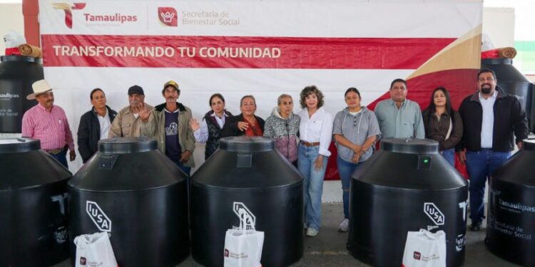 Lleva SEBIEN apoyos sociales a Hidalgo y Mainero