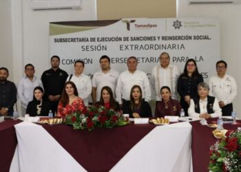 Celebra SSPT sesión extraordinaria de la Comisión Intersecretarial para la Reinserción Social y Servicios Post Penales