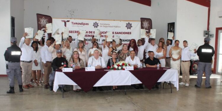 Celebra CEDES Matamoros matrimonios colectivos