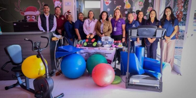 Equipa DIF Tamaulipas Unidades Básicas de Rehabilitación en municipios prioritarios