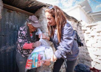 Entrega DIF Tamaulipas canastas alimentarias a población de atención prioritaria ante las bajas temperaturas