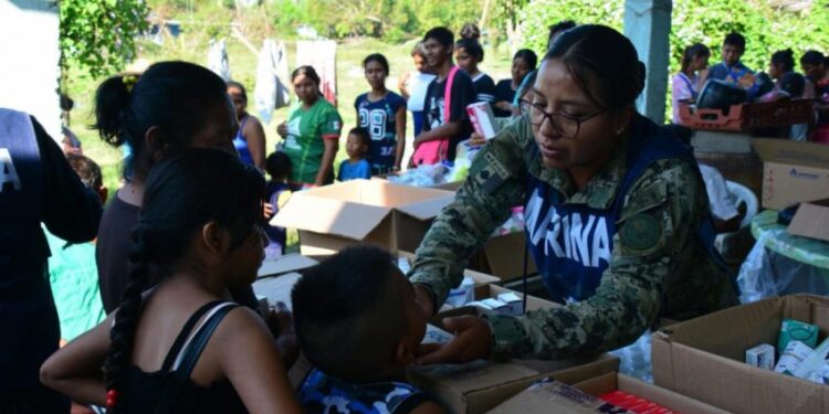 Llevará Marina atención médica a comunidades costeras de difícil acceso en Tamaulipas