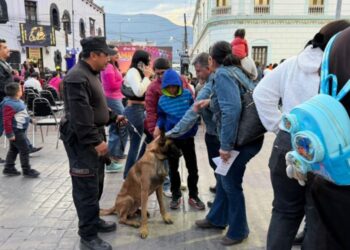 Convive Guardia Estatal con familias victorenses