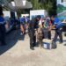 Guardia Estatal refuerza vigilancia con binomios caninos en la Central de Autobuses de Victoria