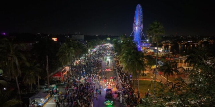 Entre juanchos, tiburones y ovnis, concluyó el Carnaval Tamaulipas
