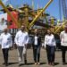 Acompaña Américo Villarreal a Claudia Sheinbaum en conmemoración de la Expropiación Petrolera