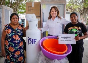 Equipa DIF Tamaulipas desayunadores escolares y comedores comunitarios del estado