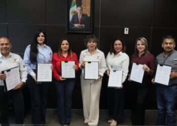 Trabajan SEBIEN y municipios en mejoramiento de parques