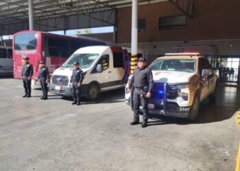 Implementa Guardia Estatal de Género operativo Ruta Segura en Centrales de Autobuses de Nuevo Laredo y Mante