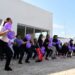 Participan trabajadoras de la SSPT en activación física conmemorativa del Día Internacional de la Mujer